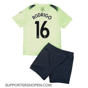 Manchester City Rodri Hernandez #16 Tredje tröja Barn 2022-23 Kortärmad (+ korta byxor)